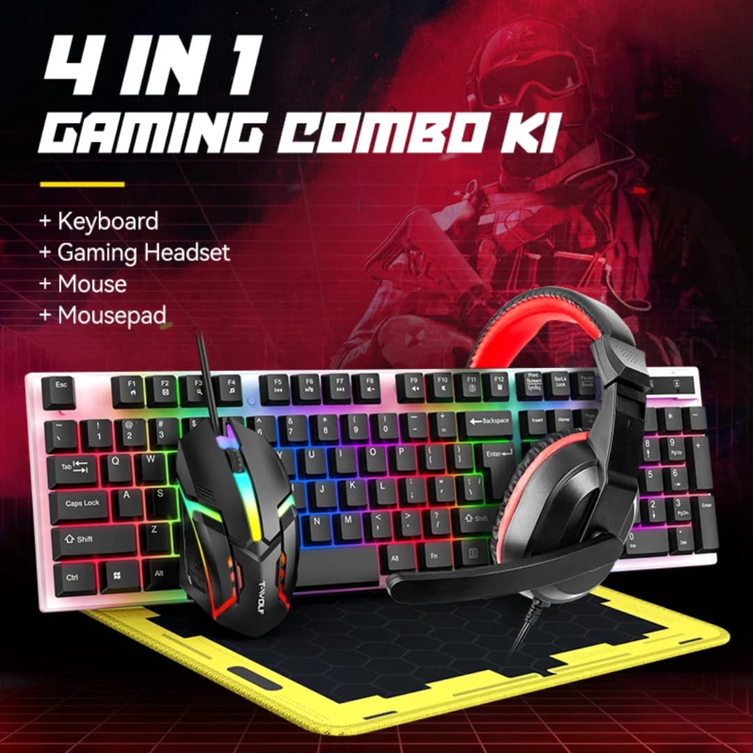 Kit Gamer TODO EN UNO!!!